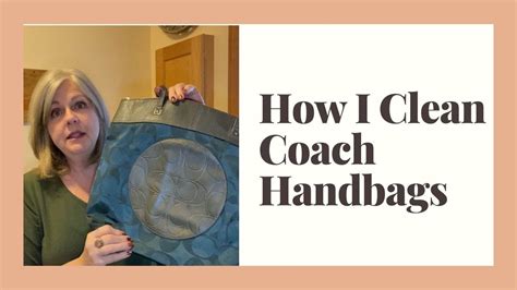 can you wash coach purses|cleaning instructions for coach purses.